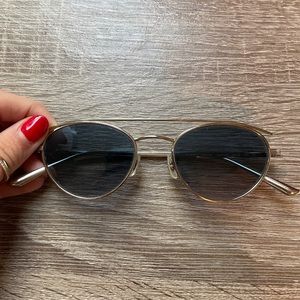 Oliver Peoples The Row Hightree 0OV1258ST 5035Q8 Oval Sunglasses